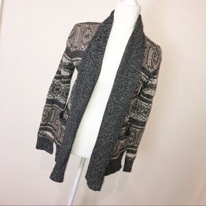 Jack Knit Cozy Fall Grandpa Cardigan Sweater Womens Small